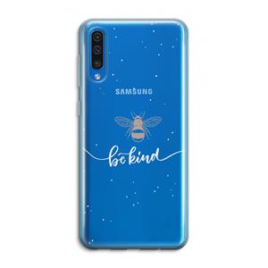 CaseCompany Be(e) kind: Samsung Galaxy A50 Transparant Hoesje