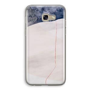 CaseCompany Stone White: Samsung Galaxy A5 (2017) Transparant Hoesje
