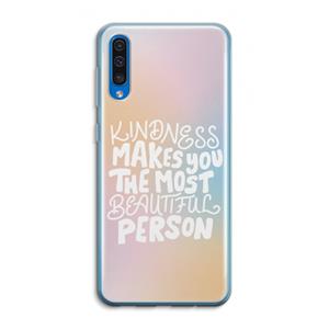CaseCompany The prettiest: Samsung Galaxy A50 Transparant Hoesje