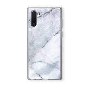 CaseCompany Witte marmer: Samsung Galaxy Note 10 Transparant Hoesje