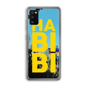 CaseCompany Habibi Majorelle : Samsung Galaxy A41 Transparant Hoesje