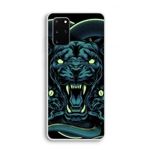 CaseCompany Cougar and Vipers: Samsung Galaxy S20 Plus Transparant Hoesje