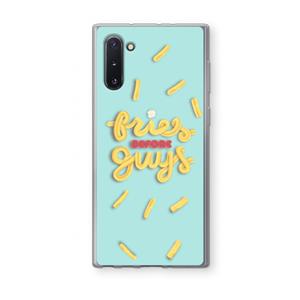 CaseCompany Always fries: Samsung Galaxy Note 10 Transparant Hoesje