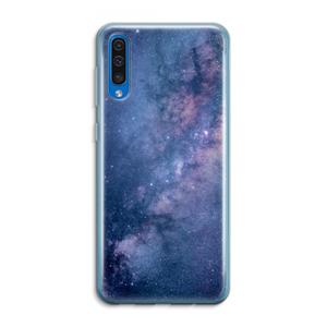 CaseCompany Nebula: Samsung Galaxy A50 Transparant Hoesje