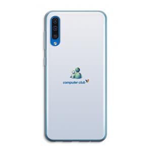 CaseCompany MSN: Samsung Galaxy A50 Transparant Hoesje
