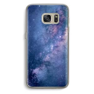 CaseCompany Nebula: Samsung Galaxy S7 Transparant Hoesje