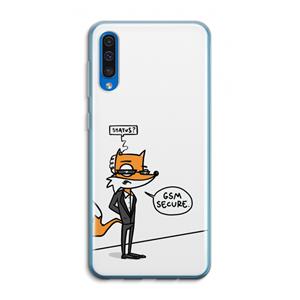 CaseCompany GSM secure: Samsung Galaxy A50 Transparant Hoesje