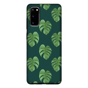 CaseCompany Monstera leaves: Samsung Galaxy S20 Tough Case