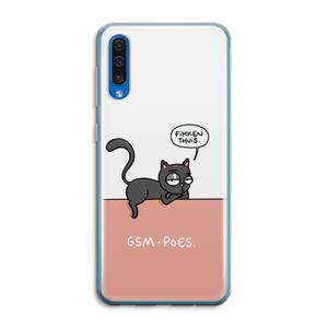 CaseCompany GSM poes: Samsung Galaxy A50 Transparant Hoesje