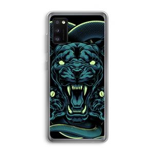 CaseCompany Cougar and Vipers: Samsung Galaxy A41 Transparant Hoesje