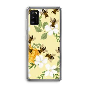 CaseCompany No flowers without bees: Samsung Galaxy A41 Transparant Hoesje