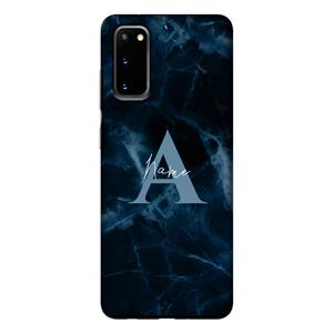 CaseCompany Midnight Marble: Samsung Galaxy S20 Tough Case