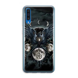 CaseCompany Sinister Wings: Samsung Galaxy A50 Transparant Hoesje