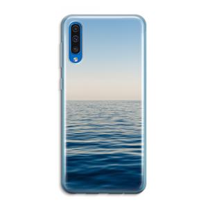 CaseCompany Water horizon: Samsung Galaxy A50 Transparant Hoesje