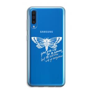 CaseCompany Good or bad: Samsung Galaxy A50 Transparant Hoesje