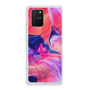 CaseCompany Earth And Ocean: Samsung Galaxy S10 Lite Transparant Hoesje