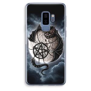 CaseCompany Volle maan: Samsung Galaxy S9 Plus Transparant Hoesje