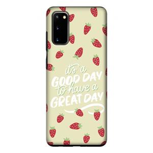 CaseCompany Don't forget to have a great day: Samsung Galaxy S20 Tough Case