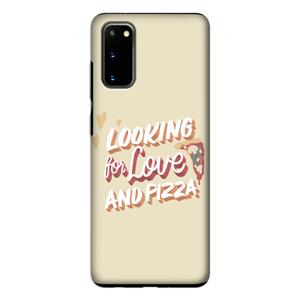 CaseCompany Pizza is the answer: Samsung Galaxy S20 Tough Case