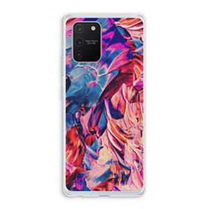 CaseCompany Pink Orchard: Samsung Galaxy S10 Lite Transparant Hoesje