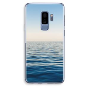 CaseCompany Water horizon: Samsung Galaxy S9 Plus Transparant Hoesje