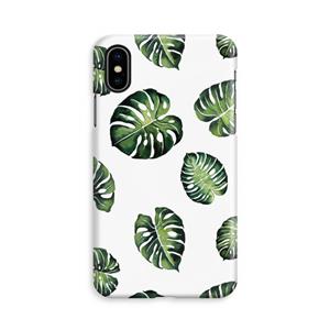 CaseCompany Tropische bladeren: iPhone Xs Volledig Geprint Hoesje