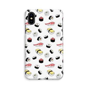 CaseCompany Sushi time: iPhone Xs Volledig Geprint Hoesje