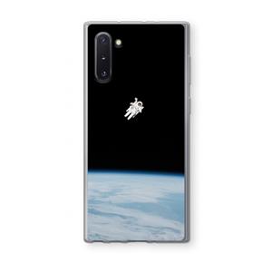 CaseCompany Alone in Space: Samsung Galaxy Note 10 Transparant Hoesje