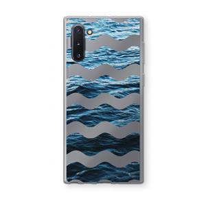 CaseCompany Oceaan: Samsung Galaxy Note 10 Transparant Hoesje