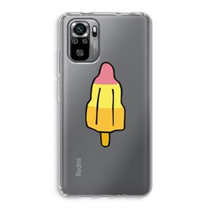 CaseCompany Raketijsje: Xiaomi Redmi Note 10S Transparant Hoesje
