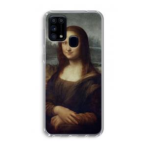 CaseCompany Mona Lisa: Samsung Galaxy M31 Transparant Hoesje