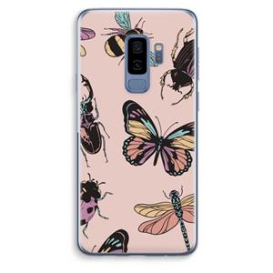 CaseCompany Tiny Bugs: Samsung Galaxy S9 Plus Transparant Hoesje