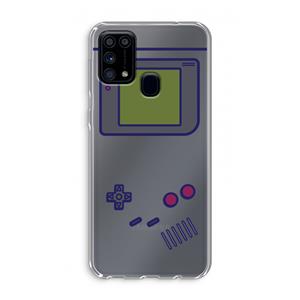 CaseCompany Game On: Samsung Galaxy M31 Transparant Hoesje
