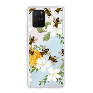 CaseCompany No flowers without bees: Samsung Galaxy S10 Lite Transparant Hoesje