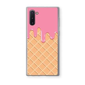 CaseCompany Ice cream: Samsung Galaxy Note 10 Transparant Hoesje