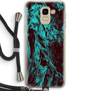 CaseCompany Ice Age: Samsung Galaxy J6 (2018) Transparant Hoesje met koord