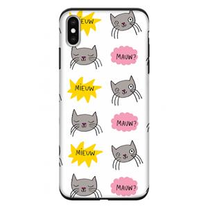 CaseCompany Meow: iPhone XS Max Tough Case