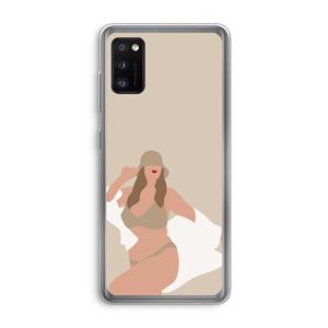 CaseCompany One of a kind: Samsung Galaxy A41 Transparant Hoesje
