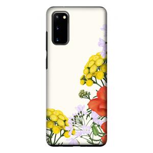 CaseCompany Wilde bloemen: Samsung Galaxy S20 Tough Case