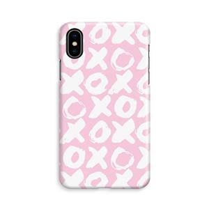 CaseCompany XOXO: iPhone Xs Volledig Geprint Hoesje