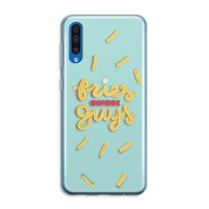 CaseCompany Always fries: Samsung Galaxy A50 Transparant Hoesje