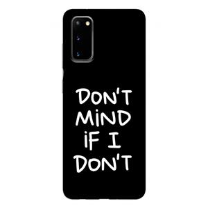 CaseCompany Don't Mind: Samsung Galaxy S20 Tough Case