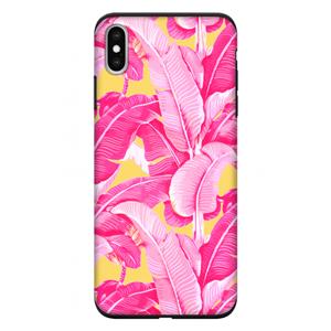 CaseCompany Pink Banana: iPhone XS Max Tough Case