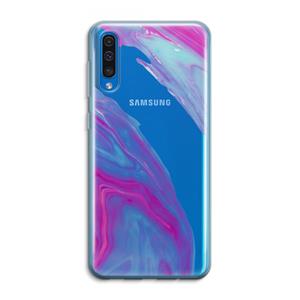 CaseCompany Zweverige regenboog: Samsung Galaxy A50 Transparant Hoesje