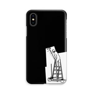 CaseCompany Musketon Painter: iPhone Xs Volledig Geprint Hoesje