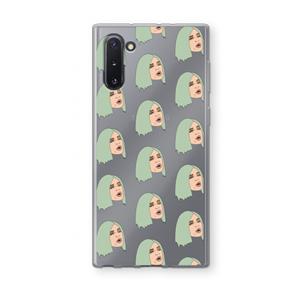 CaseCompany King Kylie: Samsung Galaxy Note 10 Transparant Hoesje