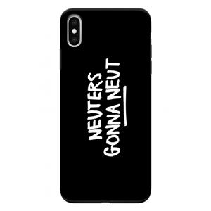 CaseCompany Neuters (zwart): iPhone XS Max Tough Case