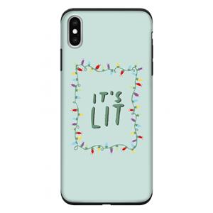 CaseCompany It's Lit: iPhone XS Max Tough Case