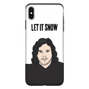 CaseCompany Let It Snow: iPhone XS Max Tough Case