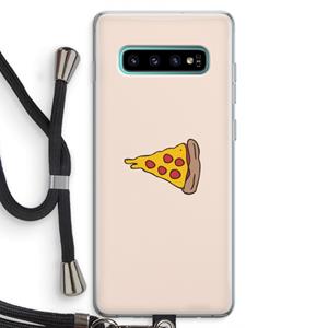 CaseCompany You Complete Me #1: Samsung Galaxy S10 Plus Transparant Hoesje met koord